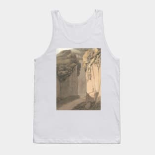 Entrance to the Grotto at Posilippo, Naples by Francis Towne Tank Top
